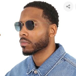 Unisex Ray-Ban HEXAGONAL Square Gradient Sunglasses #R0709R